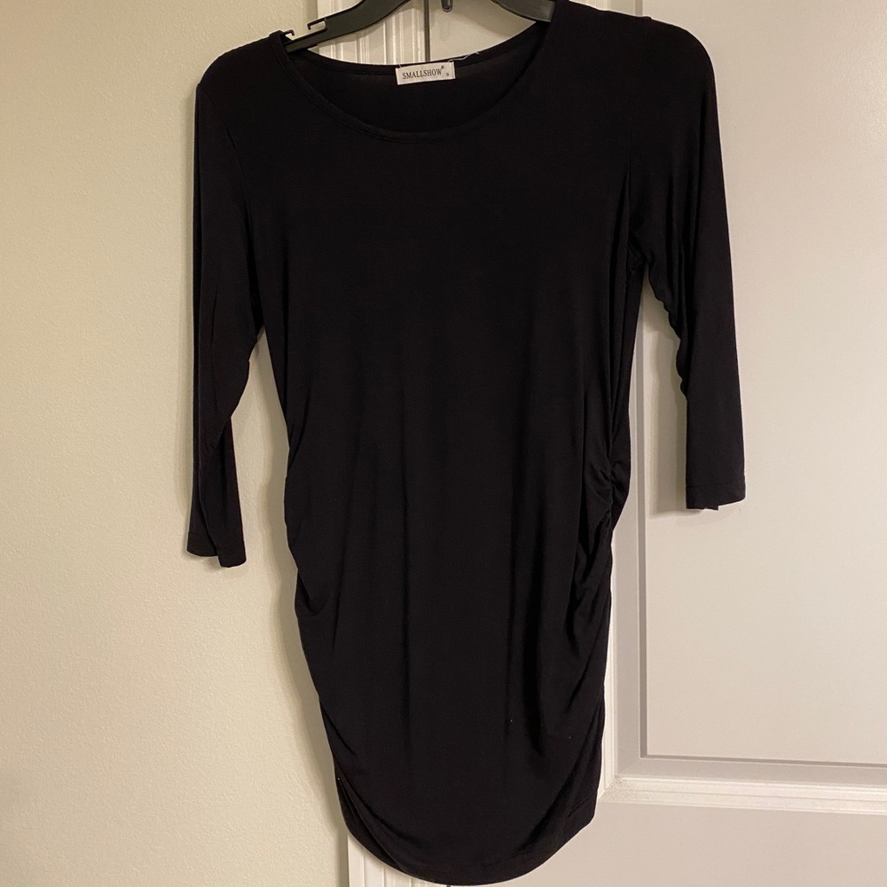 Black Maternity Shirt